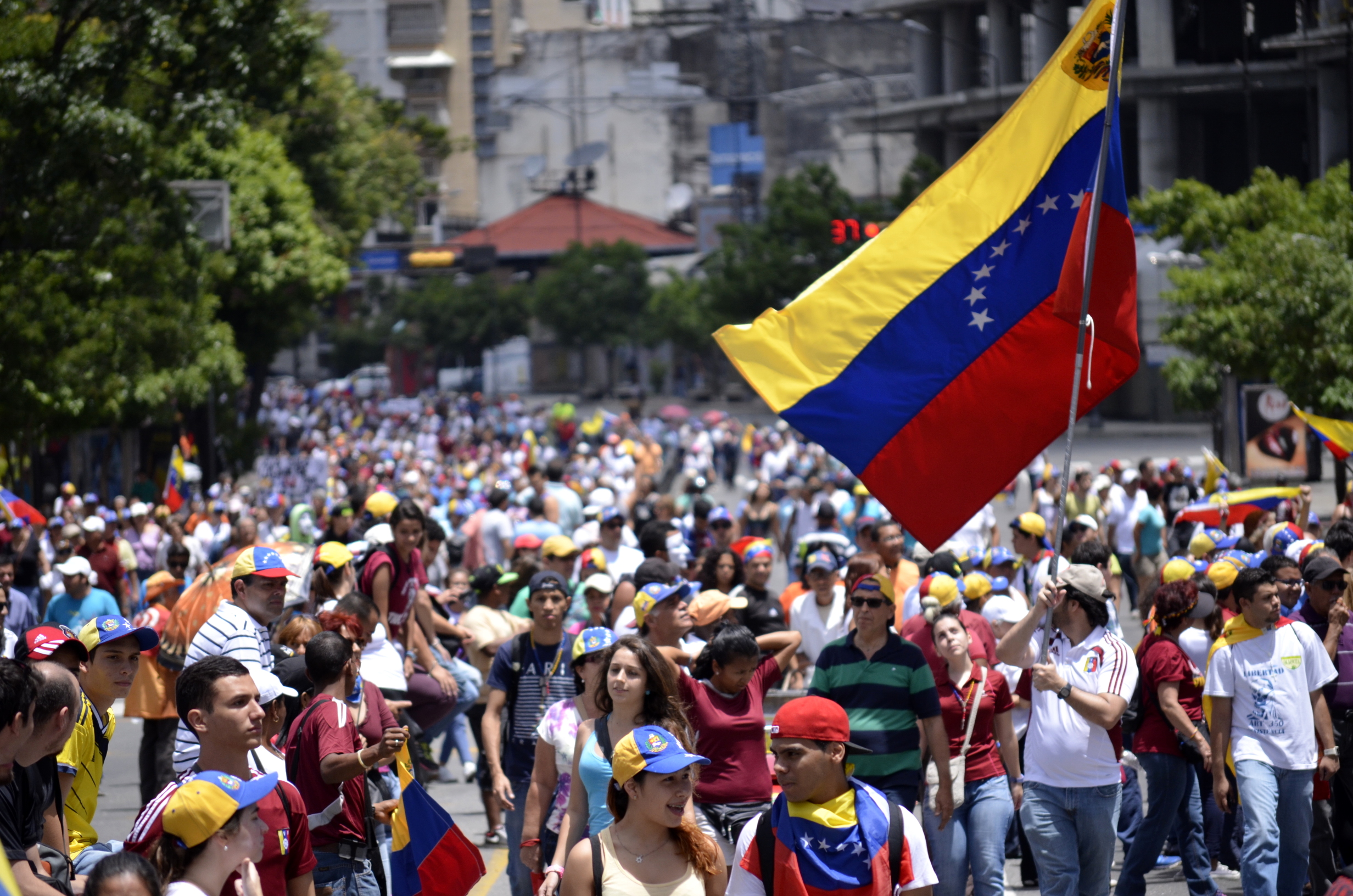 Venezuelan protest in June 2014.